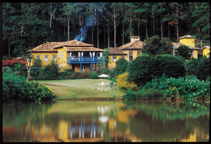 Hotel Fazenda Santa Marina Сантана дос Монтес Екстериор снимка